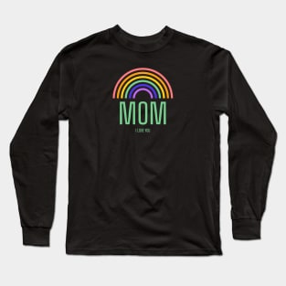 Love Mom Long Sleeve T-Shirt